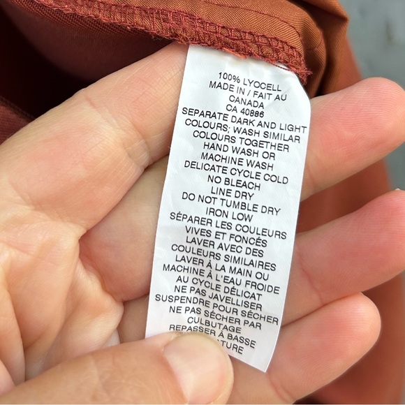 Dagg & Stacey Rust jumpsuit, size 4 - Picture 9 of 10